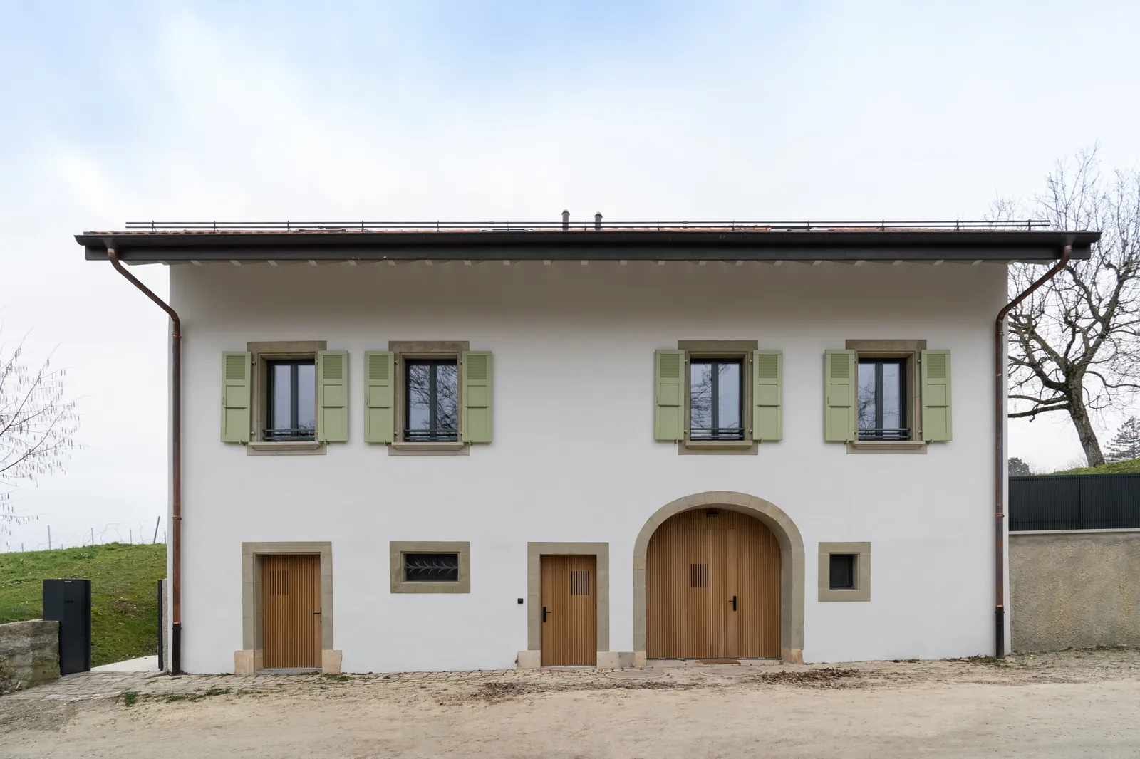 Maison vigneronne rénovée à Echichens